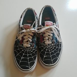 Super Rare Vans marvel spiderman shoes